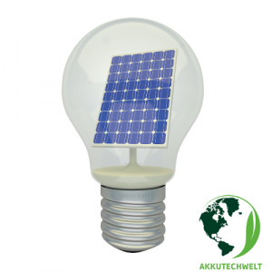 Solarbetriebene LED-Glühbirne für Vielseitige Anwendungen